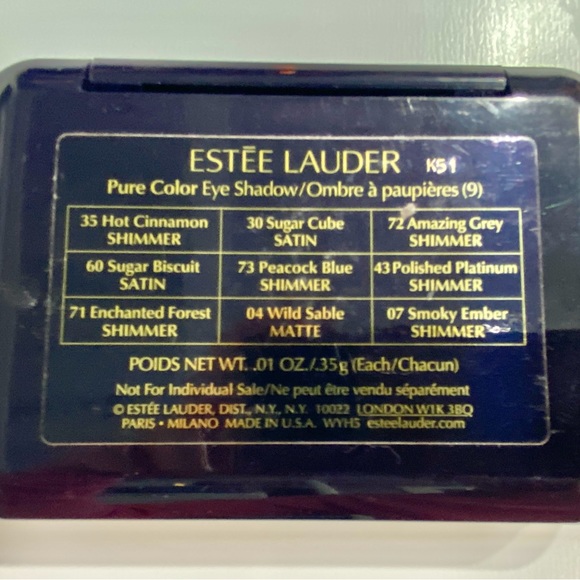 Estee Lauder Pure Color Eyeshadow 8 color palette NEW - Picture 3 of 3